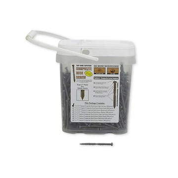 Sure Drive USA Cap-Sure #9 x 2-1/2" Star Drive Composite Deck Screws - Box of 500